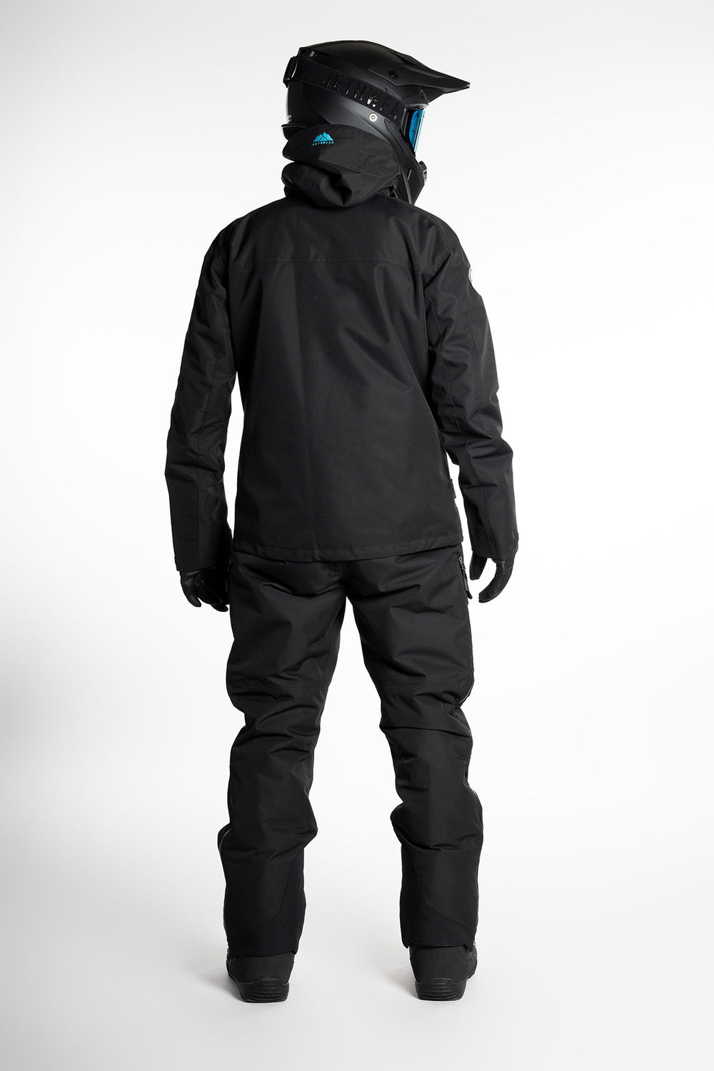 Jethwear M's Crisp Jacket - 60g Foder Skoterjacka Svart/blå