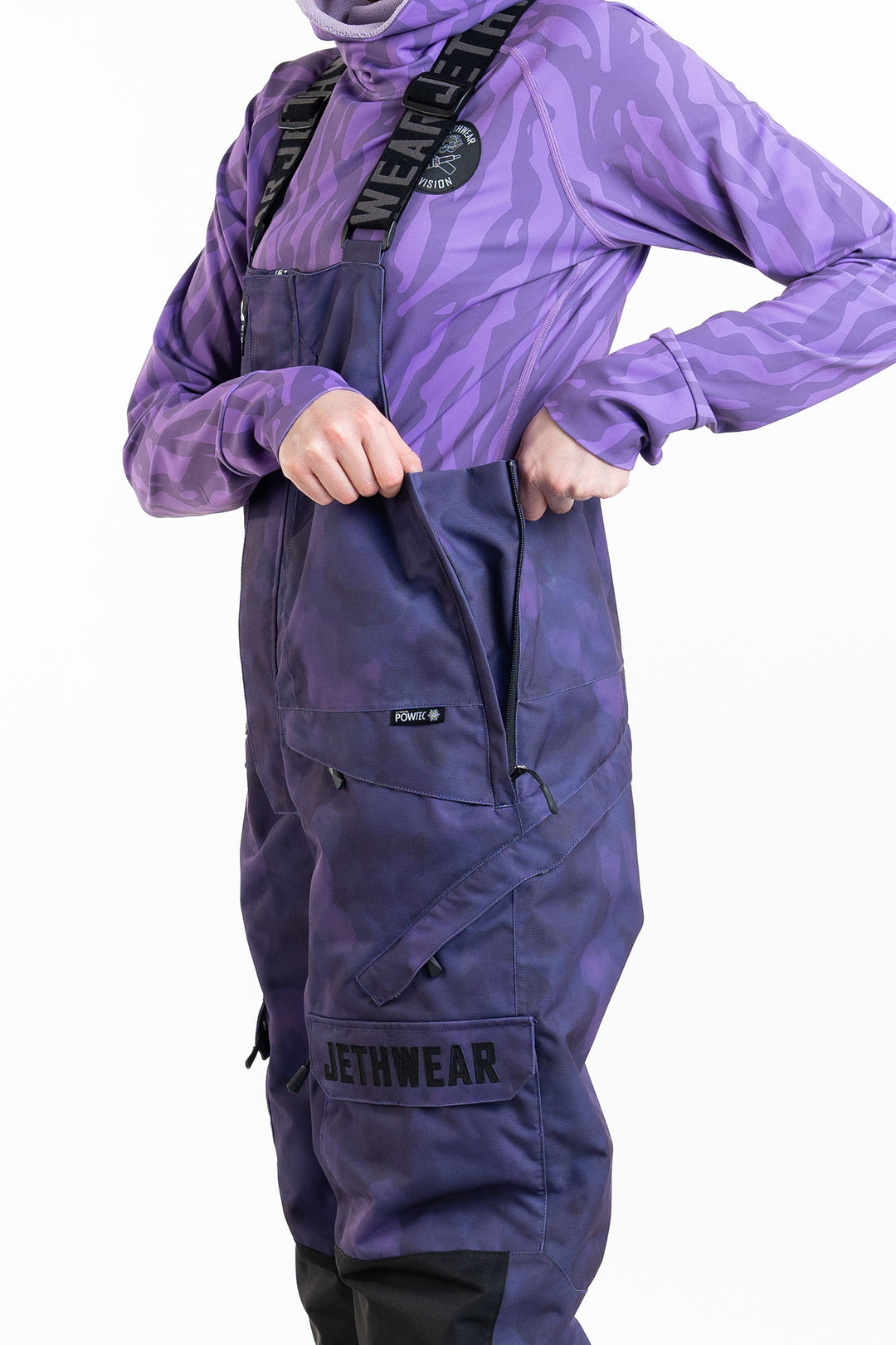 Jethwear W's Treeline -haalarihousut - 60 g