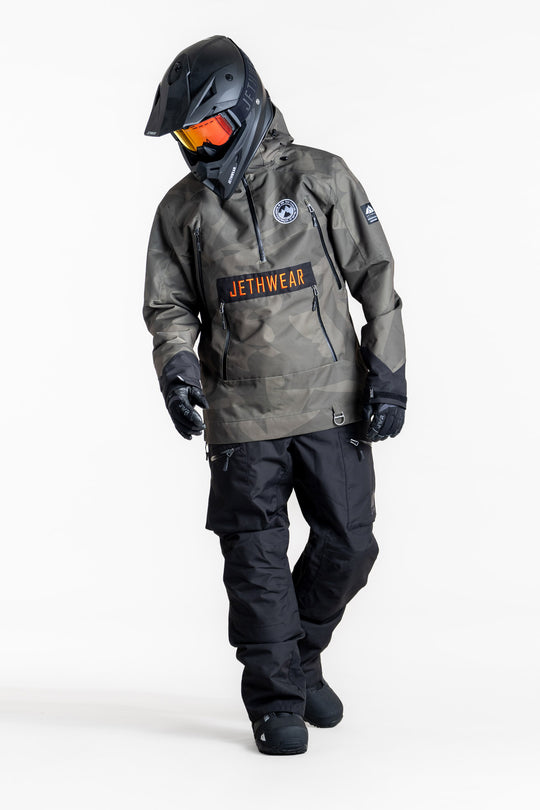 Jethwear flight anorak - moss burst