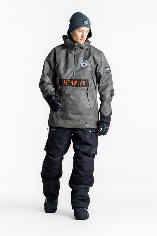 Jethwear flight anorak - moss burst