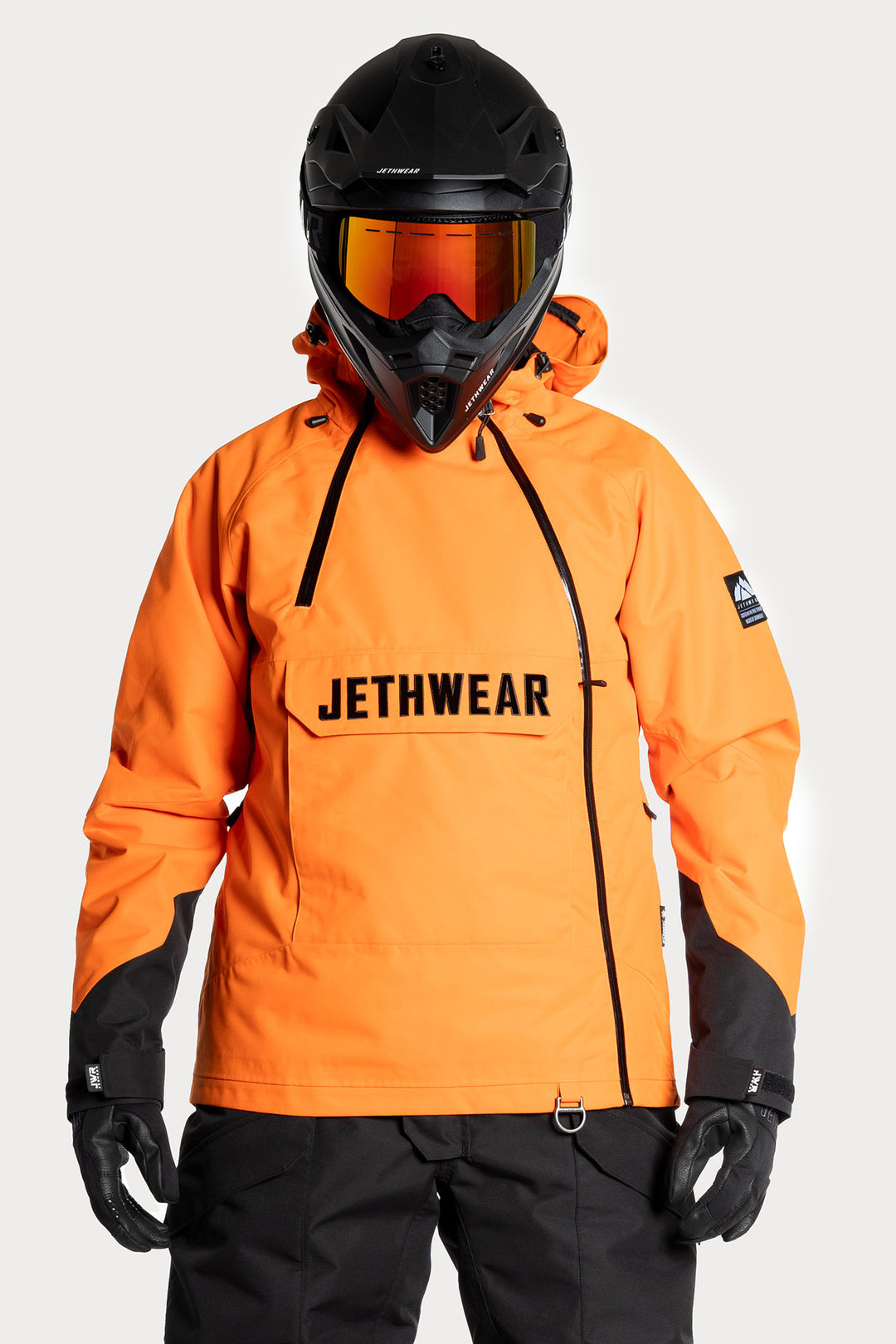 Jethwear Flight Anorak - 40g vuorattu skootteritakki, oranssi