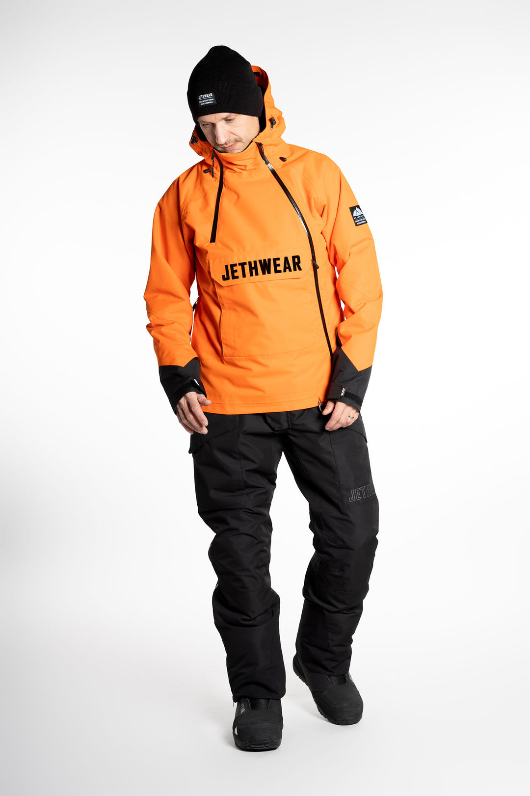 Jethwear Flight Anorak - 40g vuorattu skootteritakki, oranssi