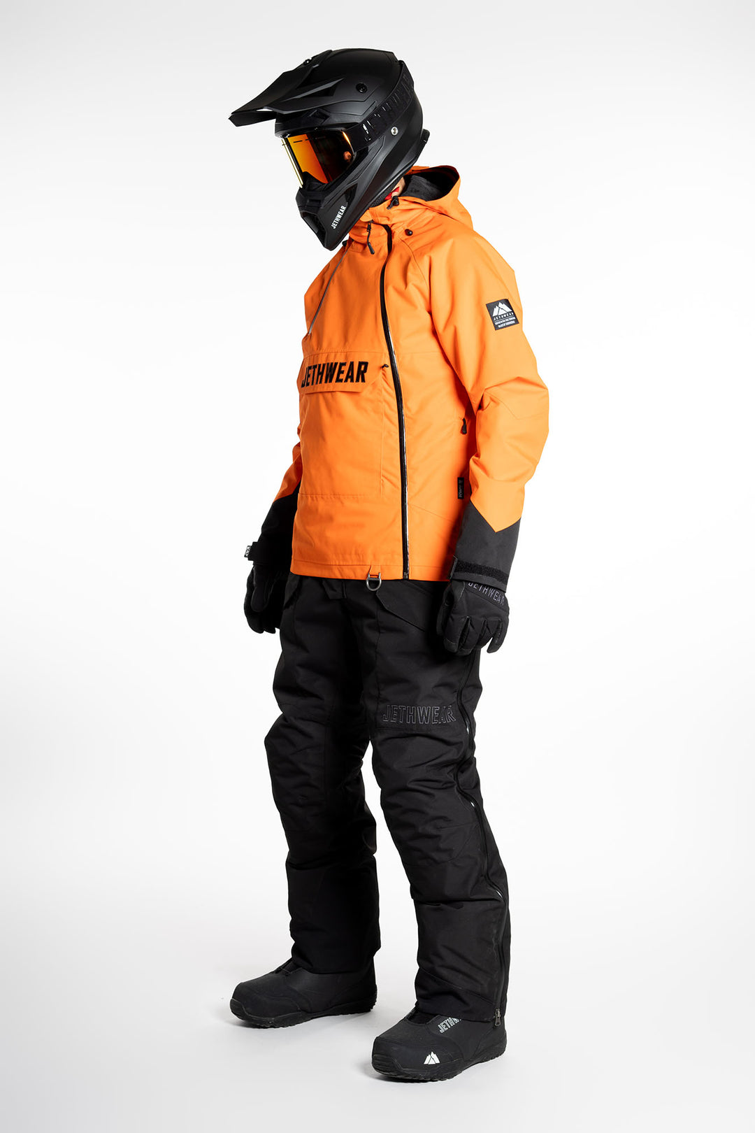 Jethwear Flight Anorak - 40g vuorattu skootteritakki, oranssi