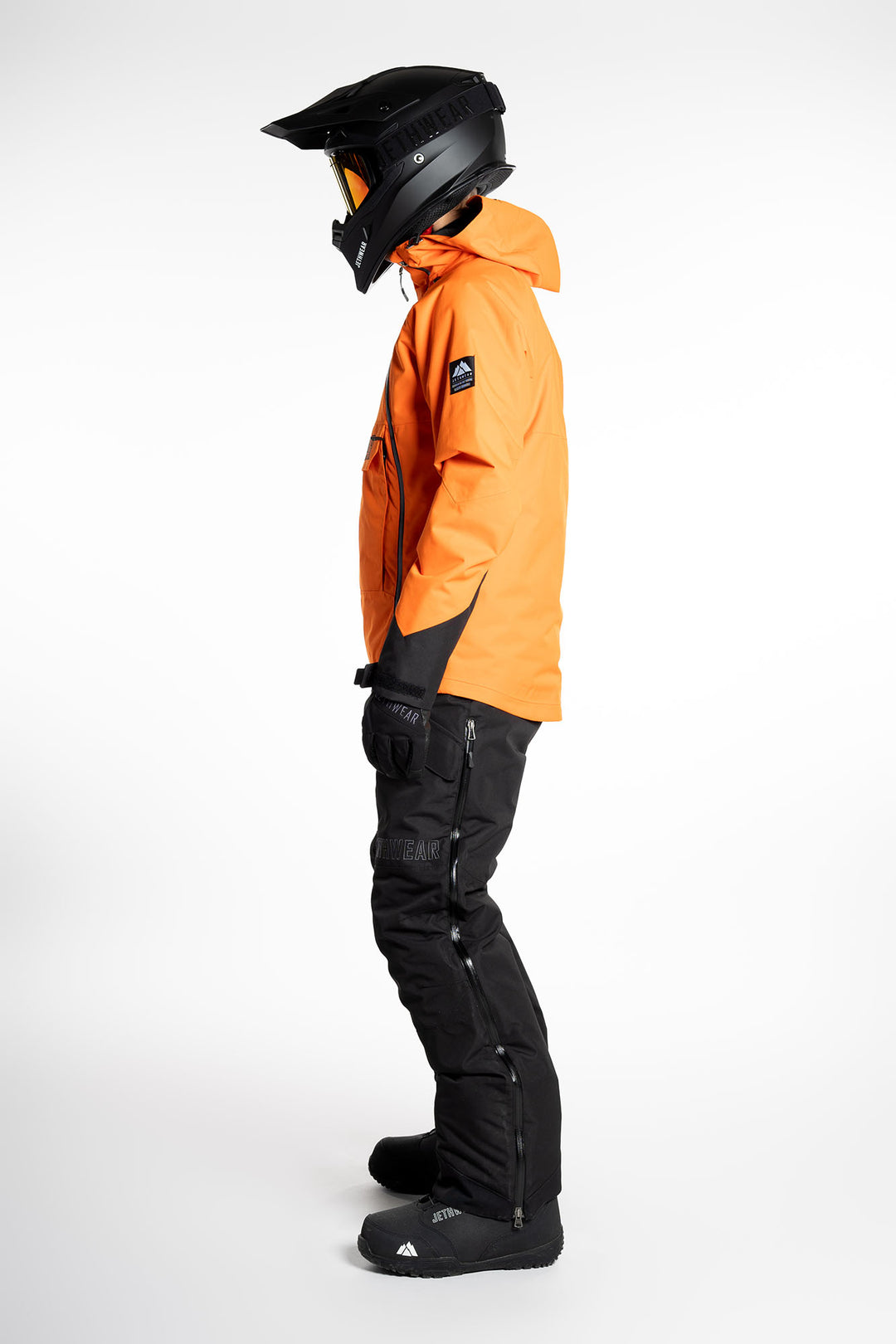 Jethwear Flight Anorak - 40g vuorattu skootteritakki, oranssi