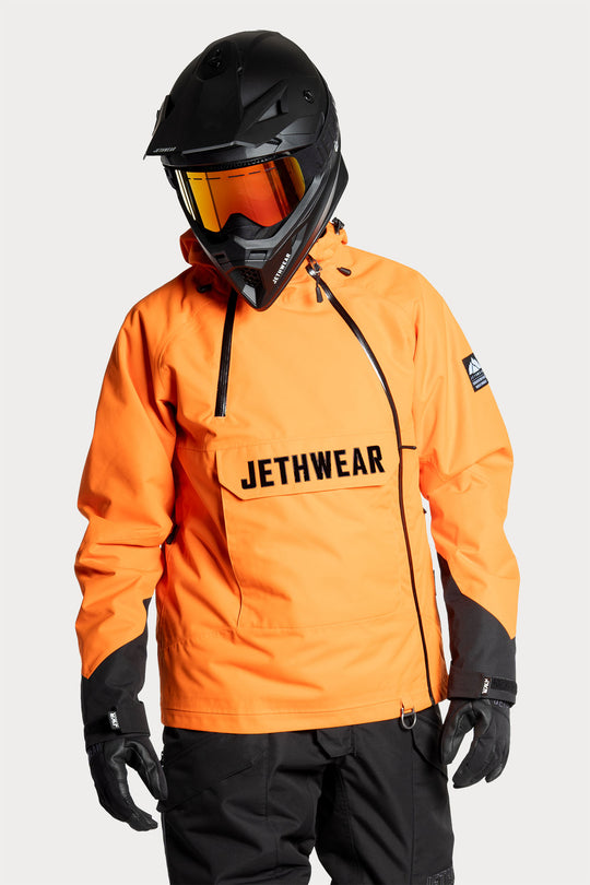 Jethwear Flight Anorak - 40g vuorattu skootteritakki, oranssi