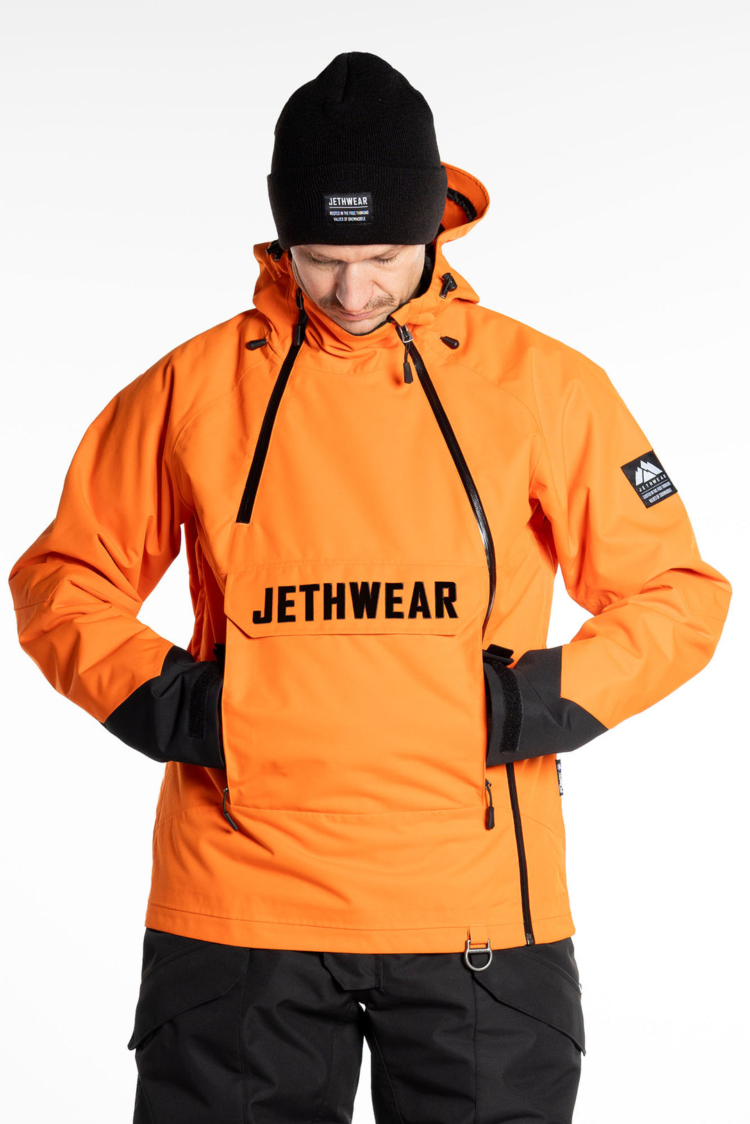 Jethwear Flight Anorak - 40g vuorattu skootteritakki, oranssi