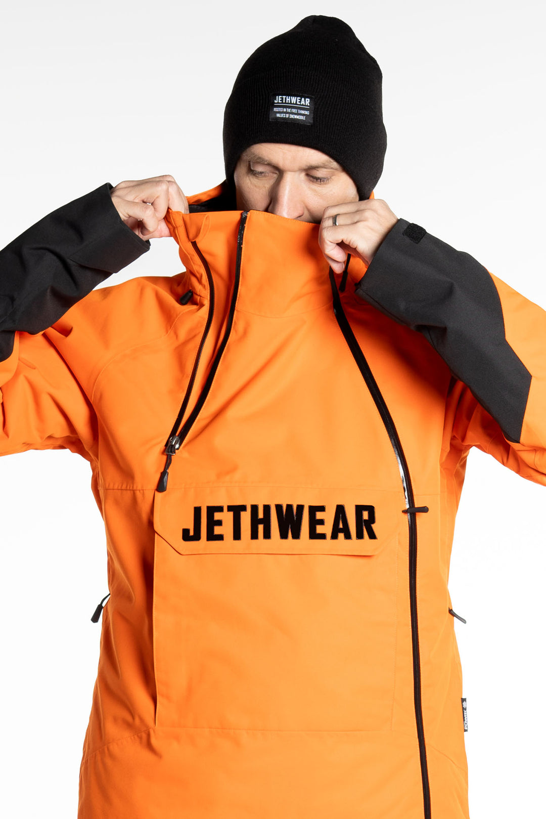 Jethwear Flight Anorak - 40g vuorattu skootteritakki, oranssi