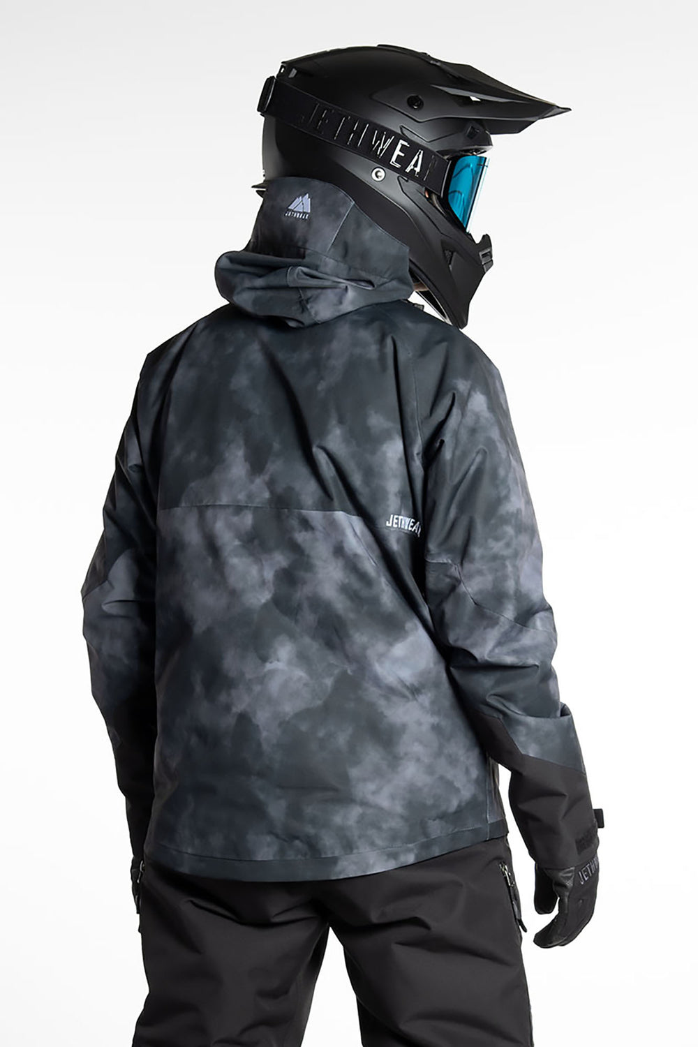 Jethwear Flight Anorak - 40g vuorattu skootteritakki Dark TieDye