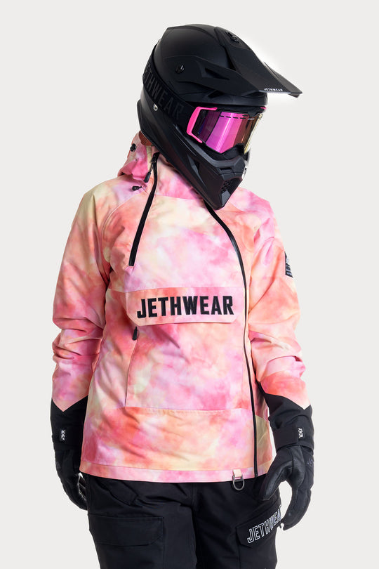 Jethwear Flight Anorak - 40g vuorattu skootteritakki Sun TieDye