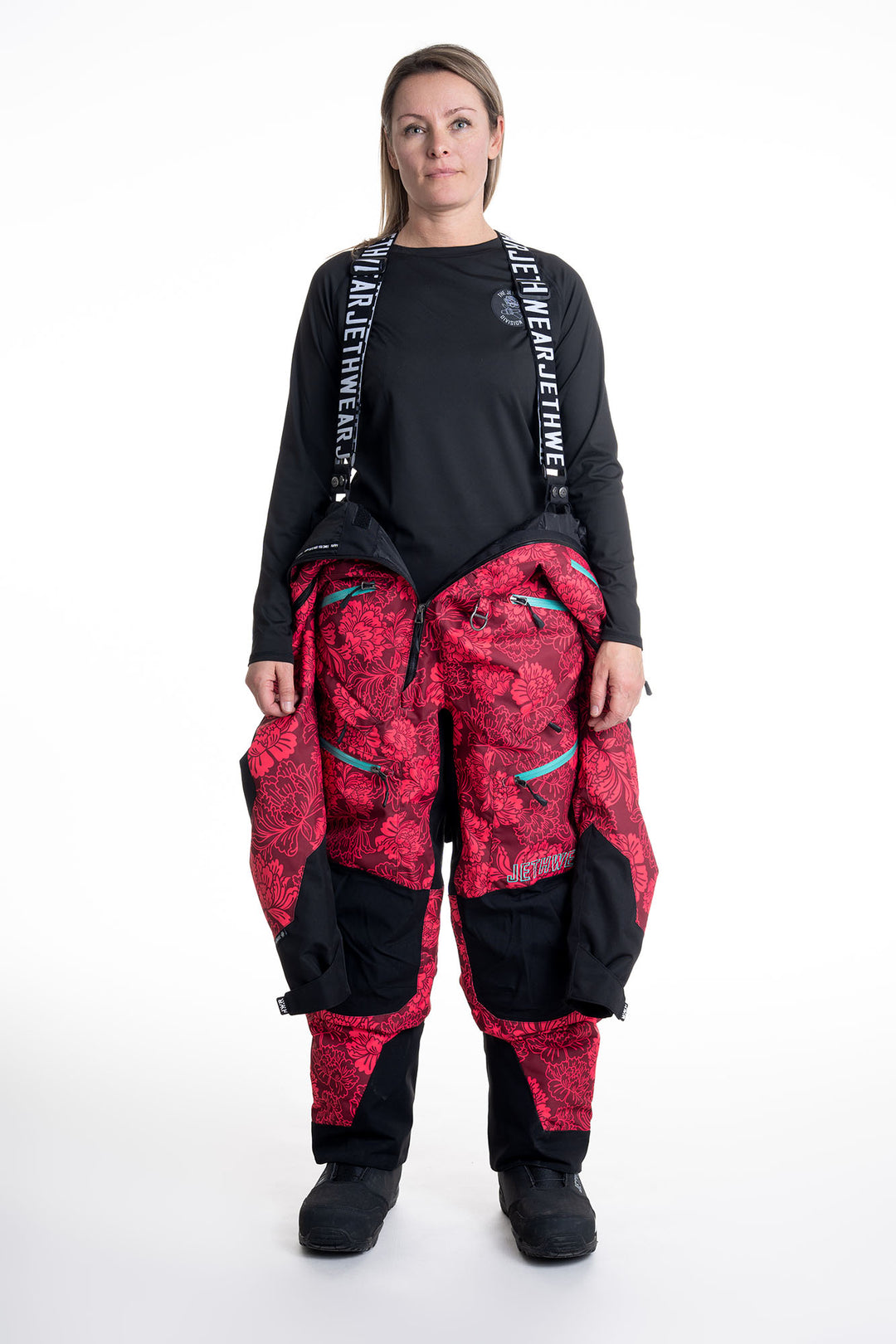 Jethwear W's The One S.A.F.E - Peony Floral Fodrad Skoteroverall