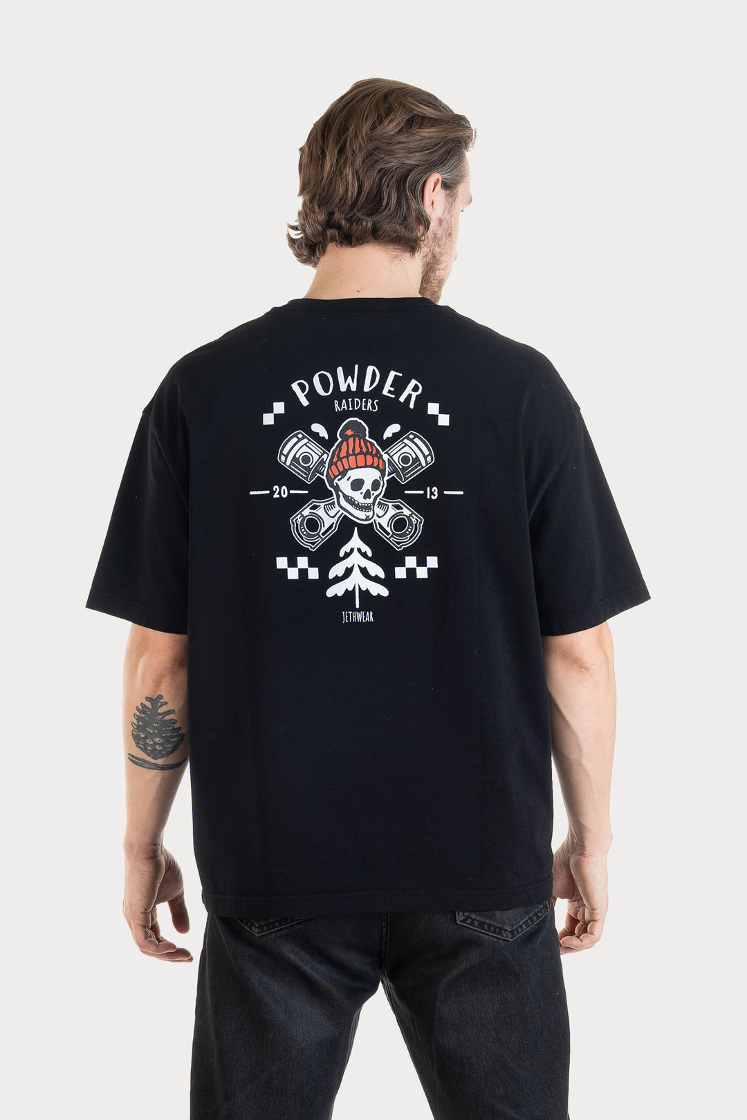 Jethwear T-shirt Poweder Raiders - Svart
