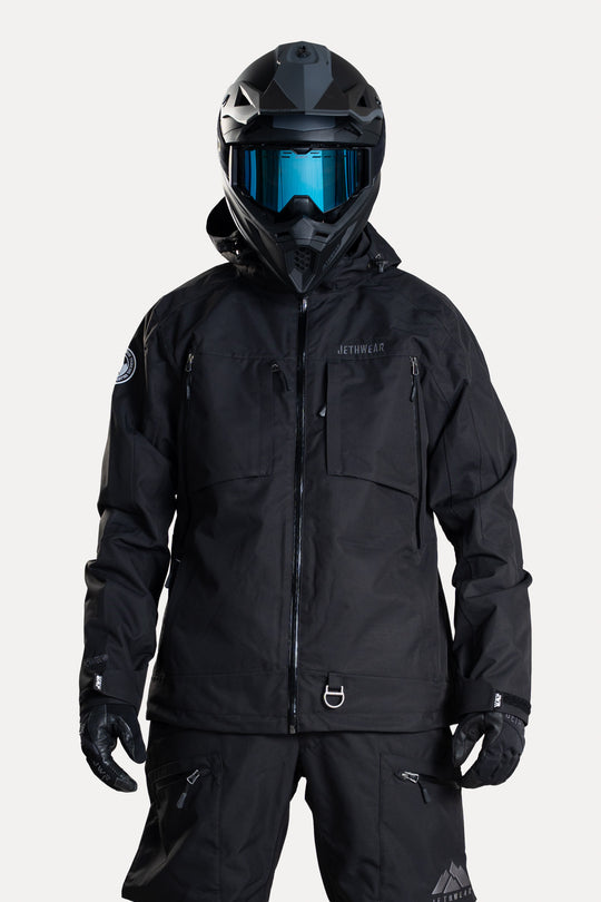 Jethwear Burn Jacket - Svart Skaljacka