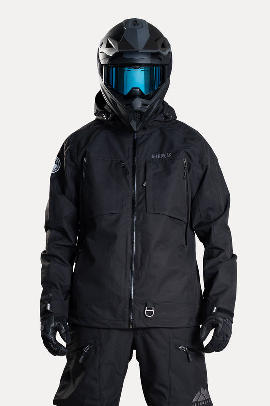 Jethwear Burn Jacket - Svart Skaljacka