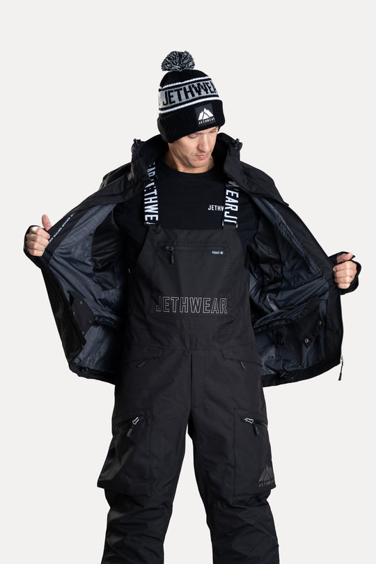 Jethwear Burn Jacket - Svart Skaljacka