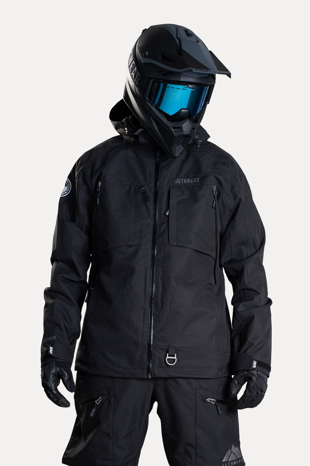 Jethwear Burn Jacket - Svart Skaljacka