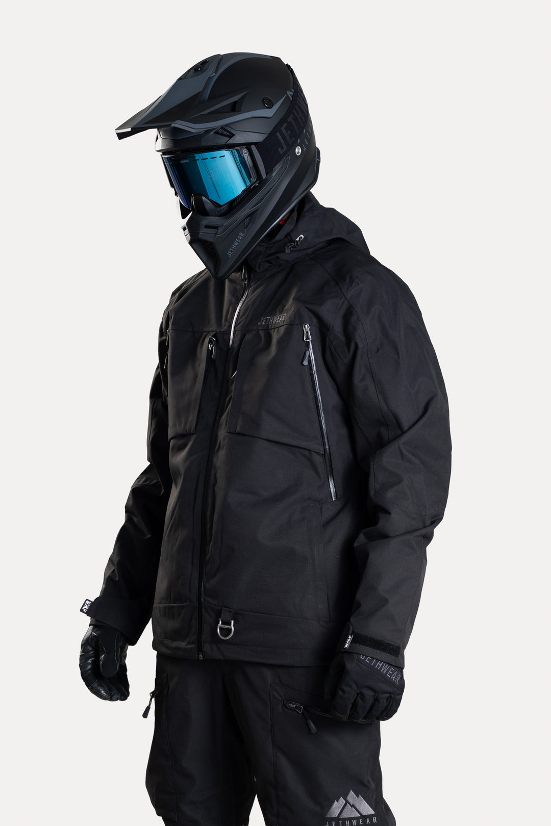 Jethwear Burn Jacket - Svart Skaljacka