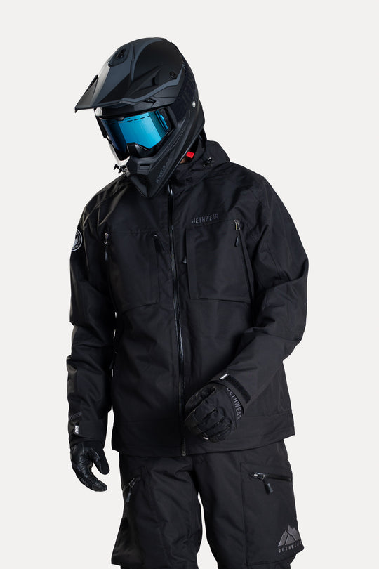 Jethwear Burn Jacket - Svart Skaljacka