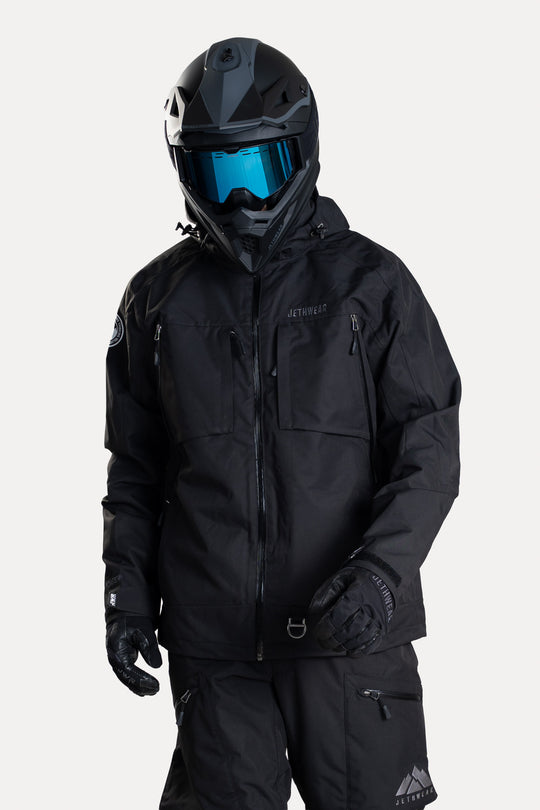Jethwear Burn Jacket - Svart Skaljacka