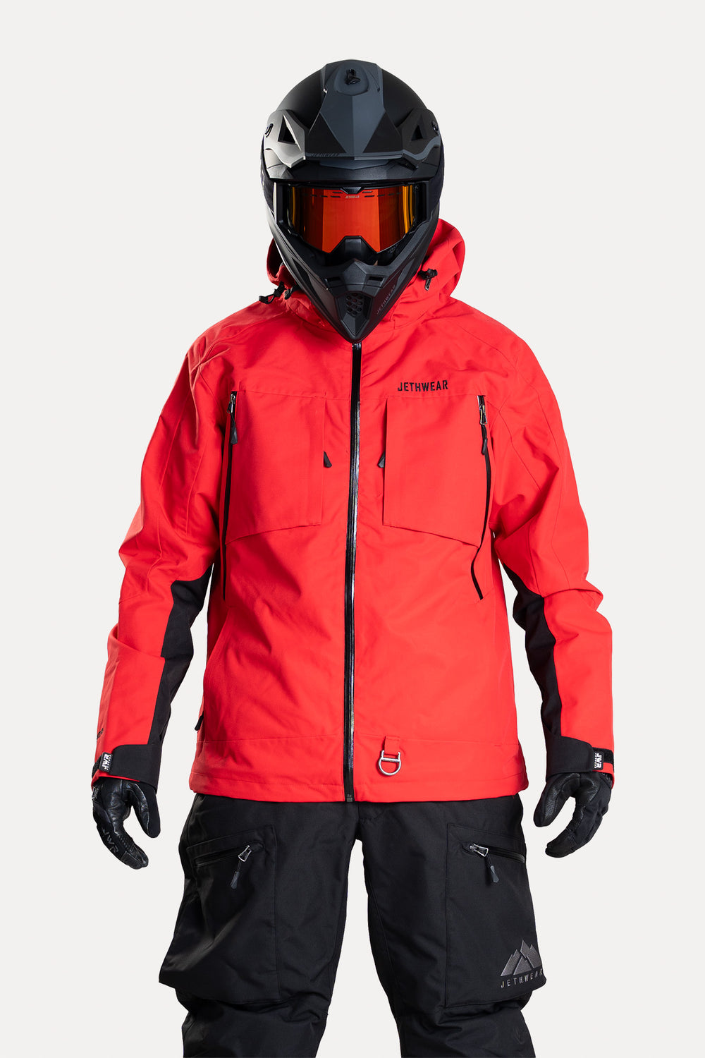 Jethwear Burn -takki - Punainen kuoritakki