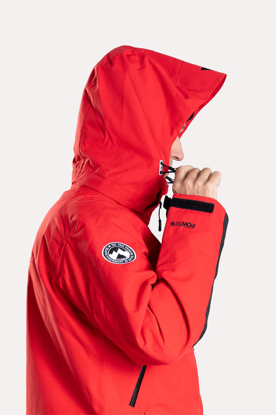 Jethwear Burn Jacket - Röd Skaljacka
