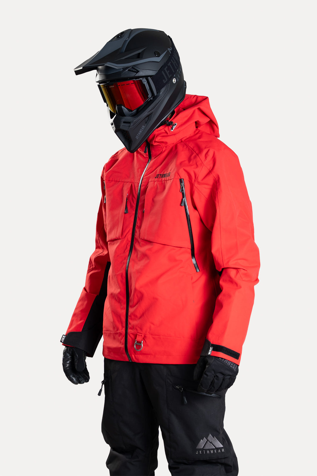 Jethwear Burn Jacket - Röd Skaljacka