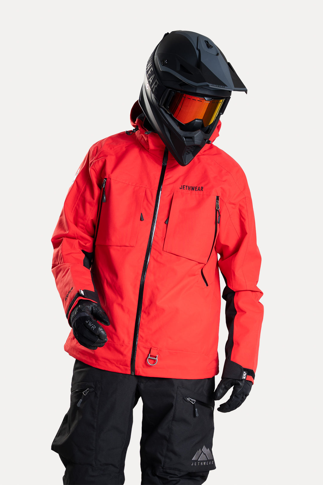 Jethwear Burn Jacket - Röd Skaljacka