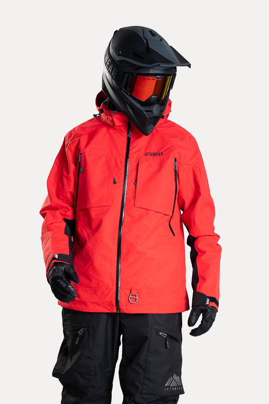 Jethwear Burn Jacket - Röd Skaljacka