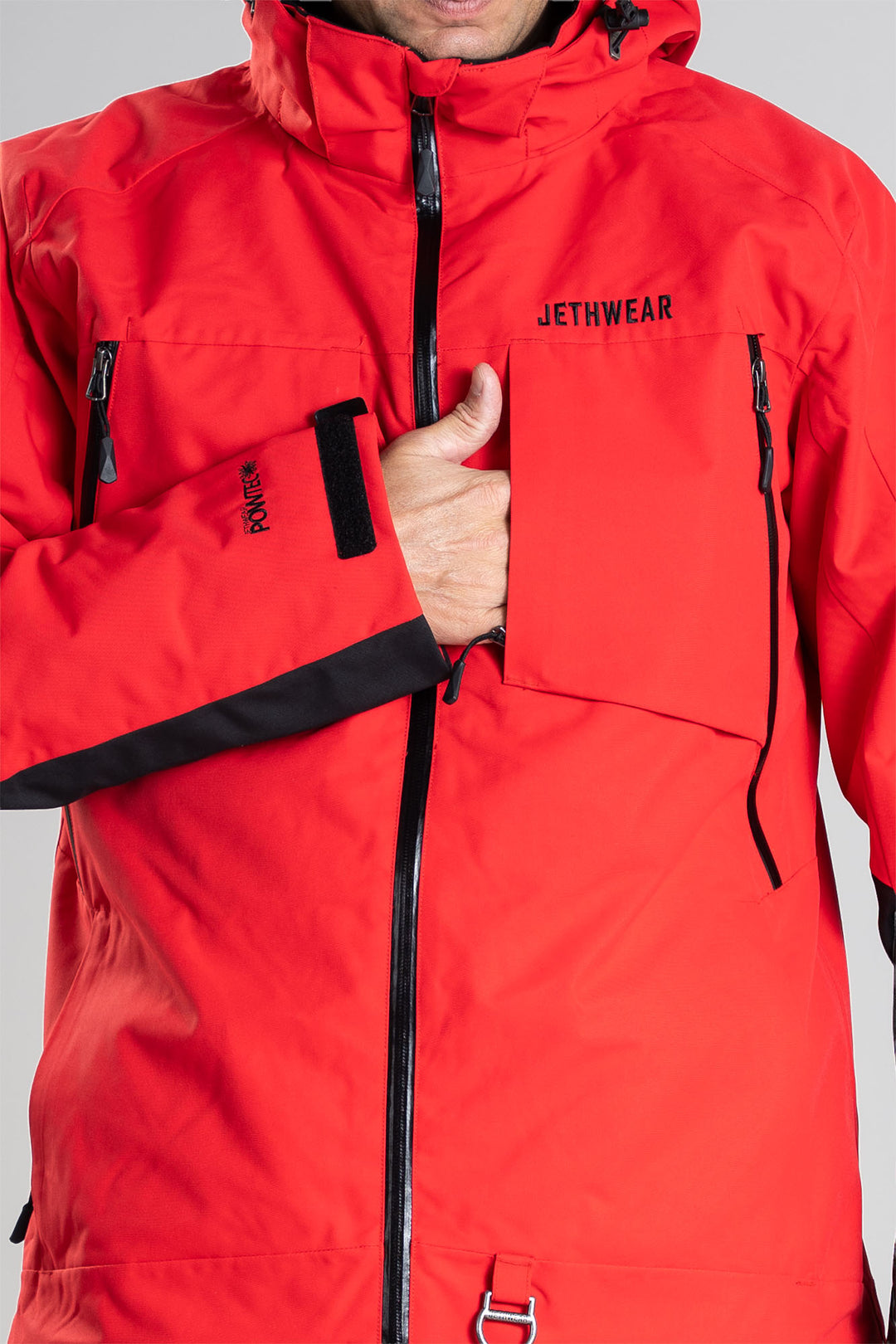 Jethwear Burn Jacket - Röd Skaljacka