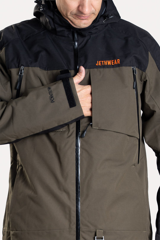 Jethwear Burn Jacket - Grön Skaljacka