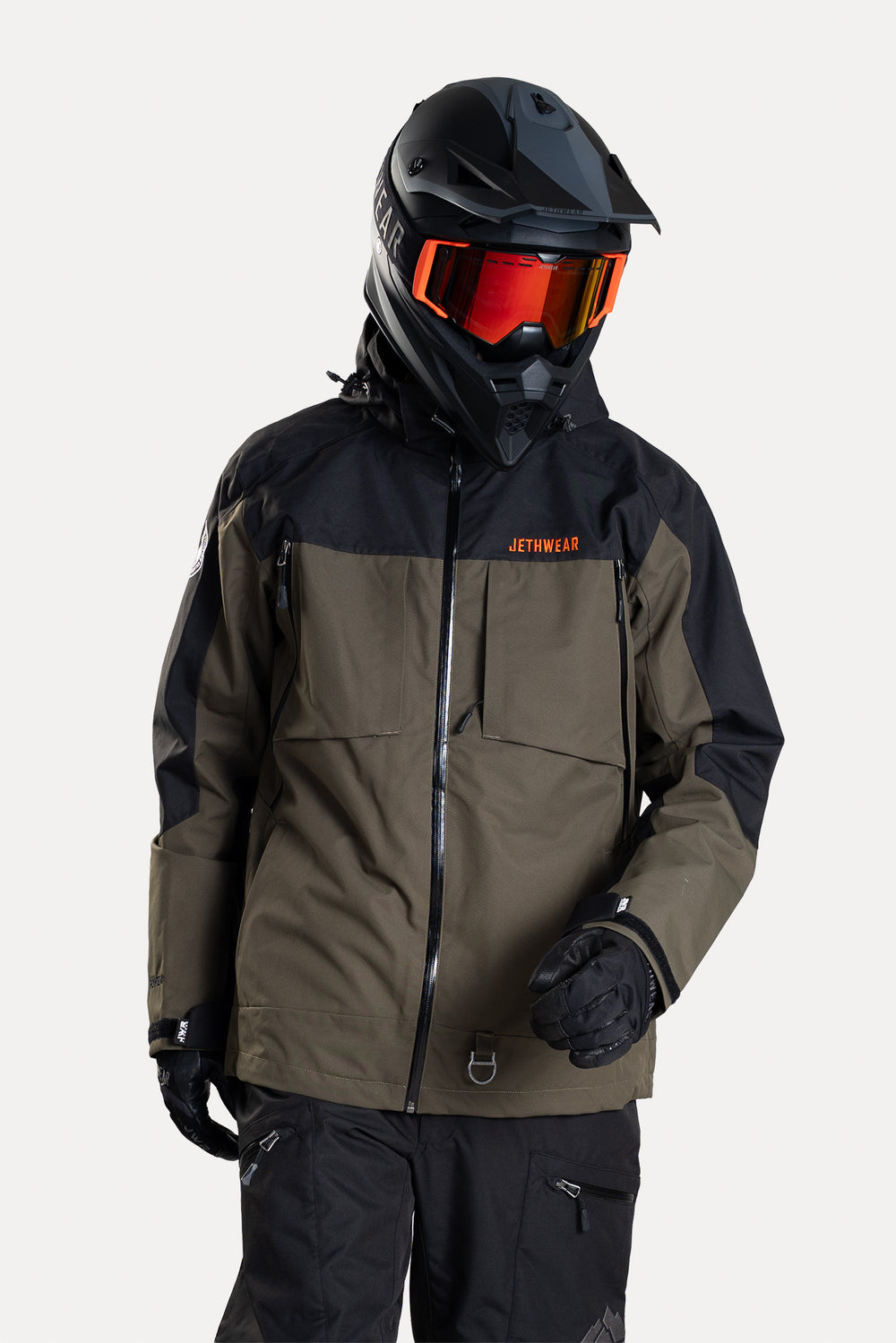 Jethwear Burn -takki - Vihreä kuoritakki