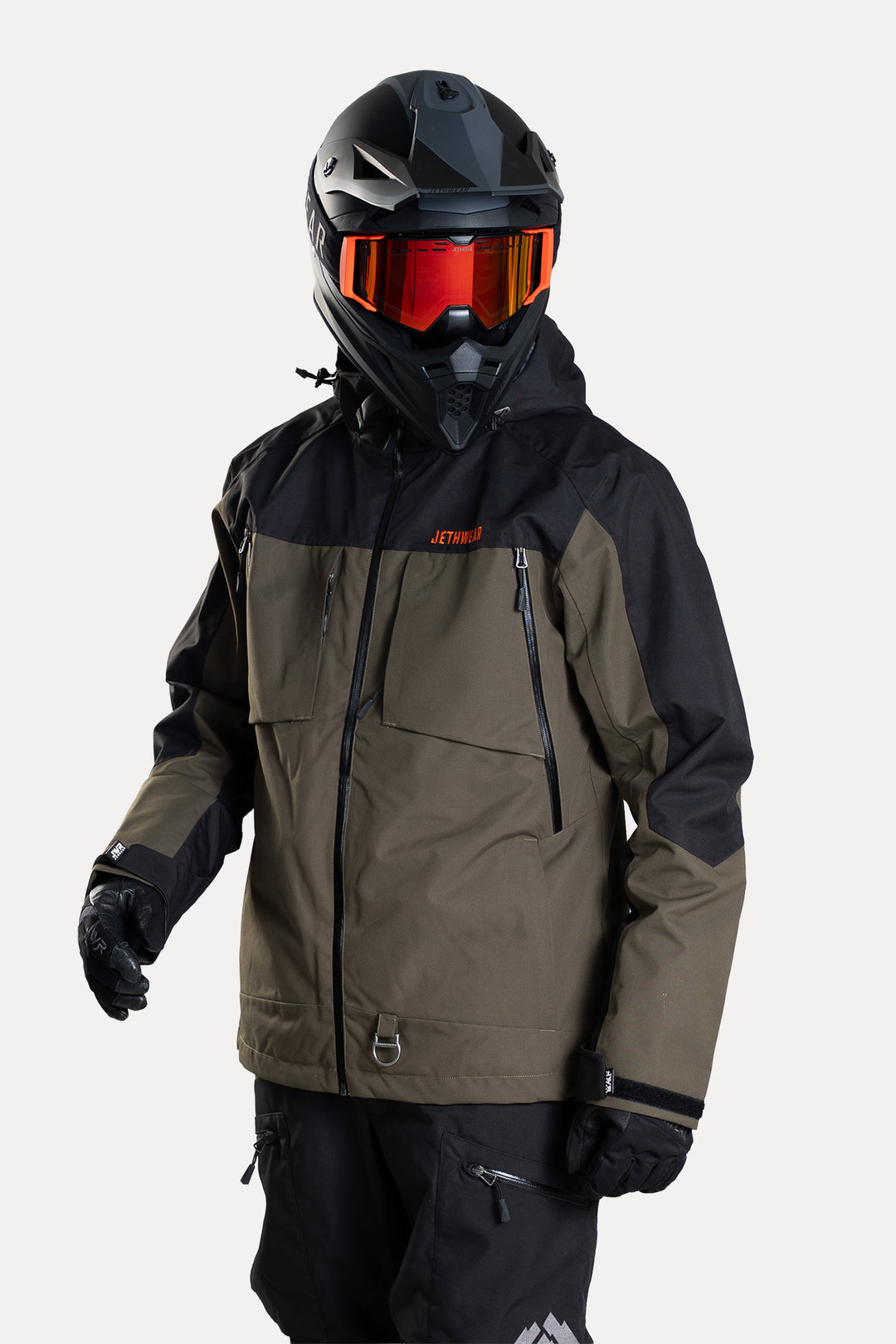 Jethwear Burn Jacket - Grön Skaljacka