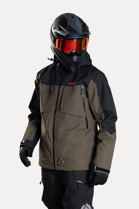 Jethwear Burn Jacket - Grön Skaljacka