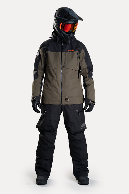 Jethwear Burn Jacket - Grön Skaljacka