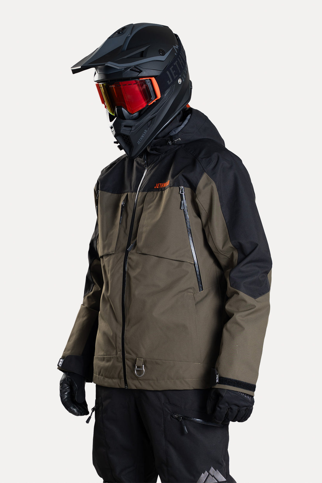 Jethwear Burn Jacket - Grön Skaljacka