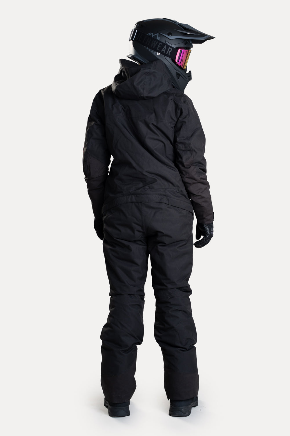 Jethwear W's Freedom Suit - Fodrad Skoteroverall Svart/Rosa