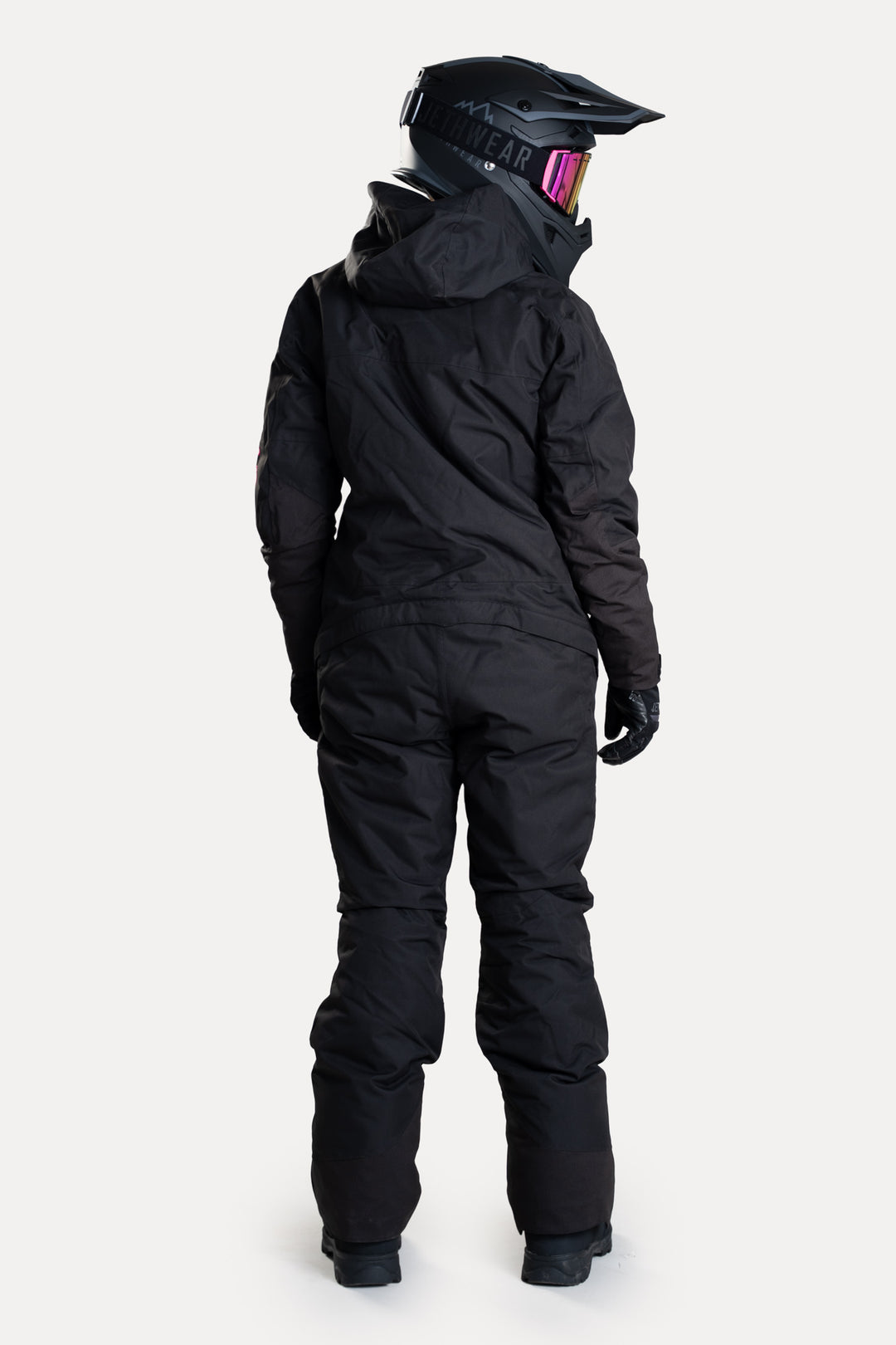 Jethwear W's Freedom Suit - Fodrad Skoteroverall Svart/Rosa