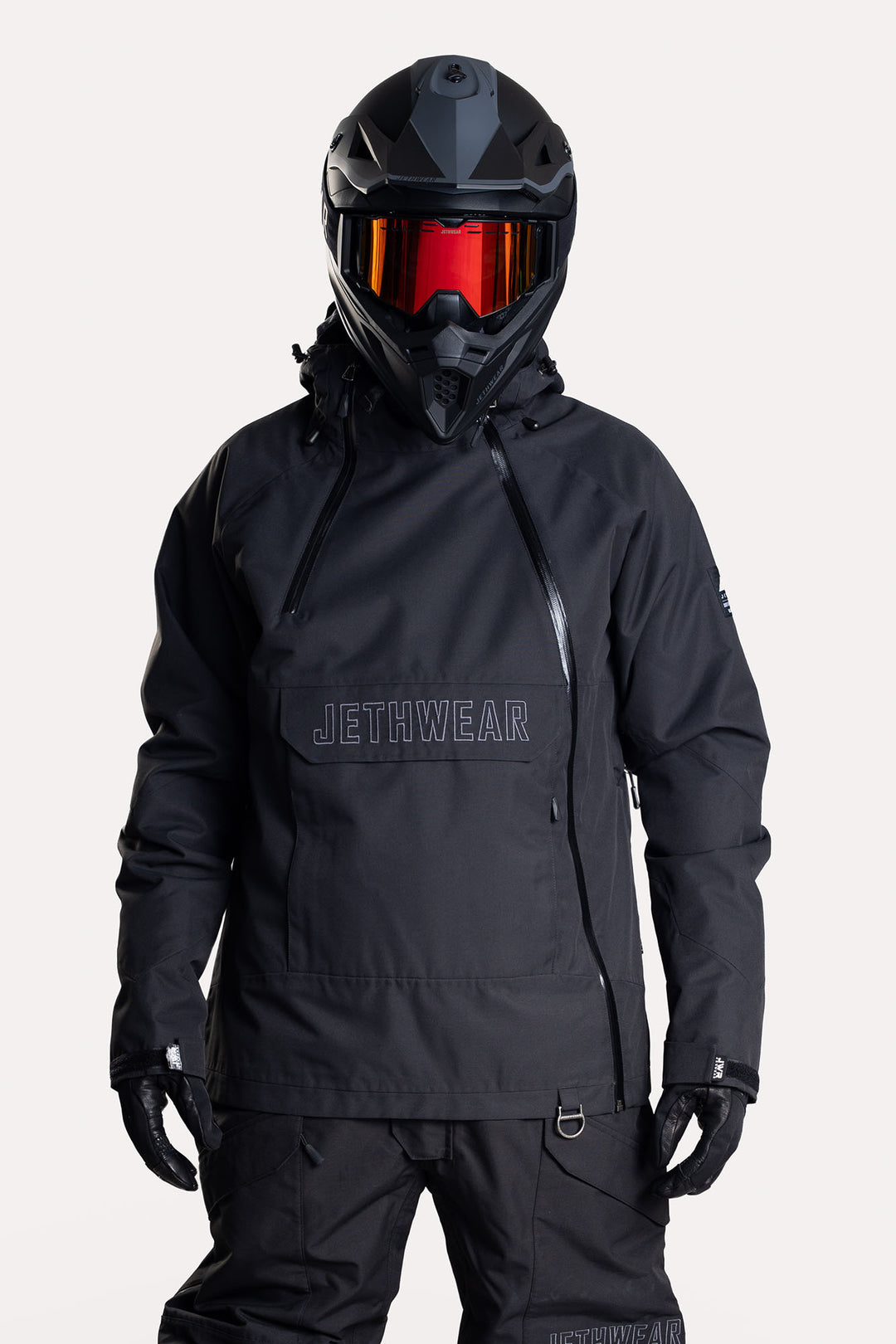 Jethwear Flight Anorak - Black/Iron