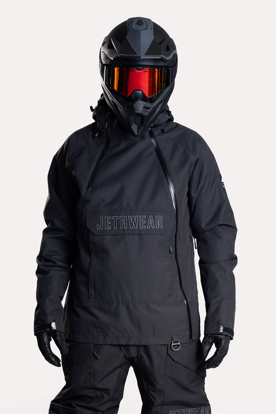Jethwear Flight Anorak - Black/Iron