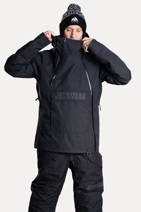 Jethwear Flight Anorak - Black/Iron