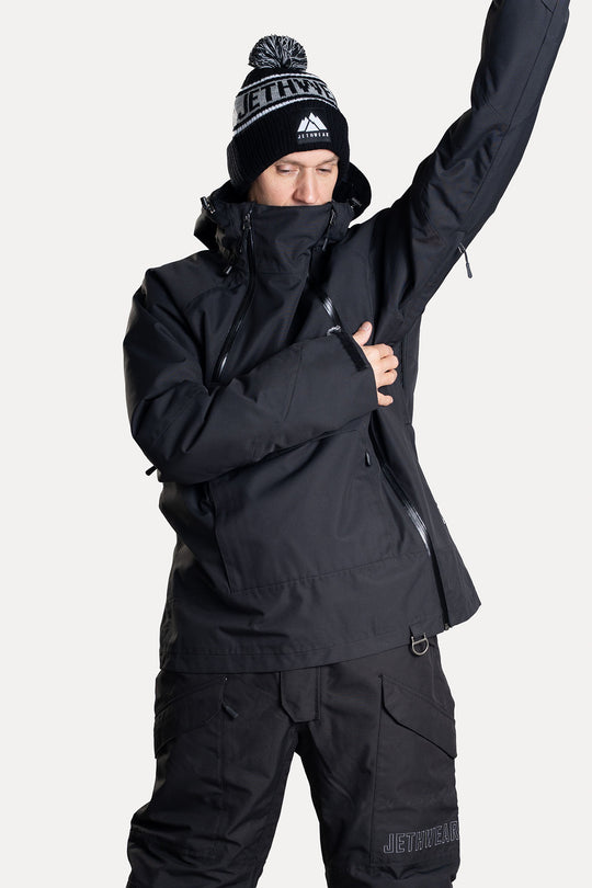 Jethwear Flight Anorak - Black/Iron