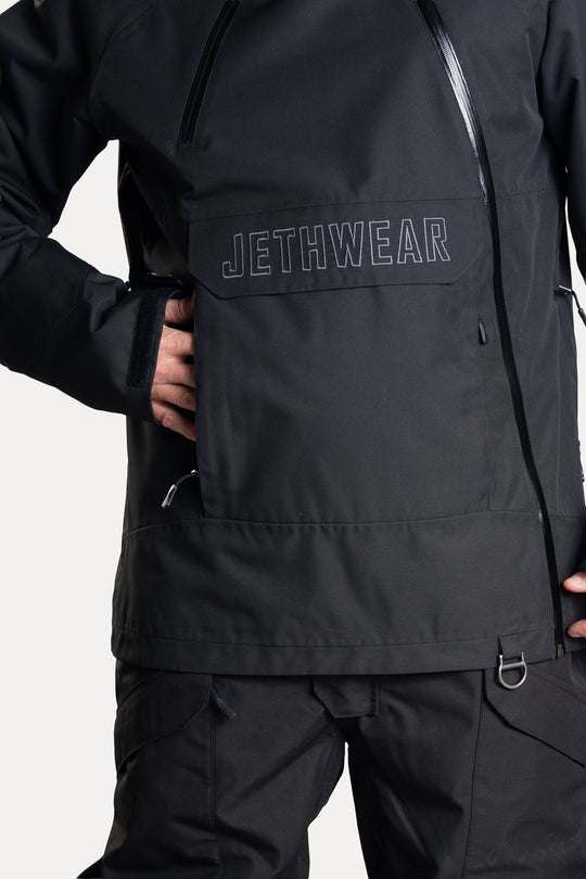 Jethwear Flight Anorak - Black/Iron