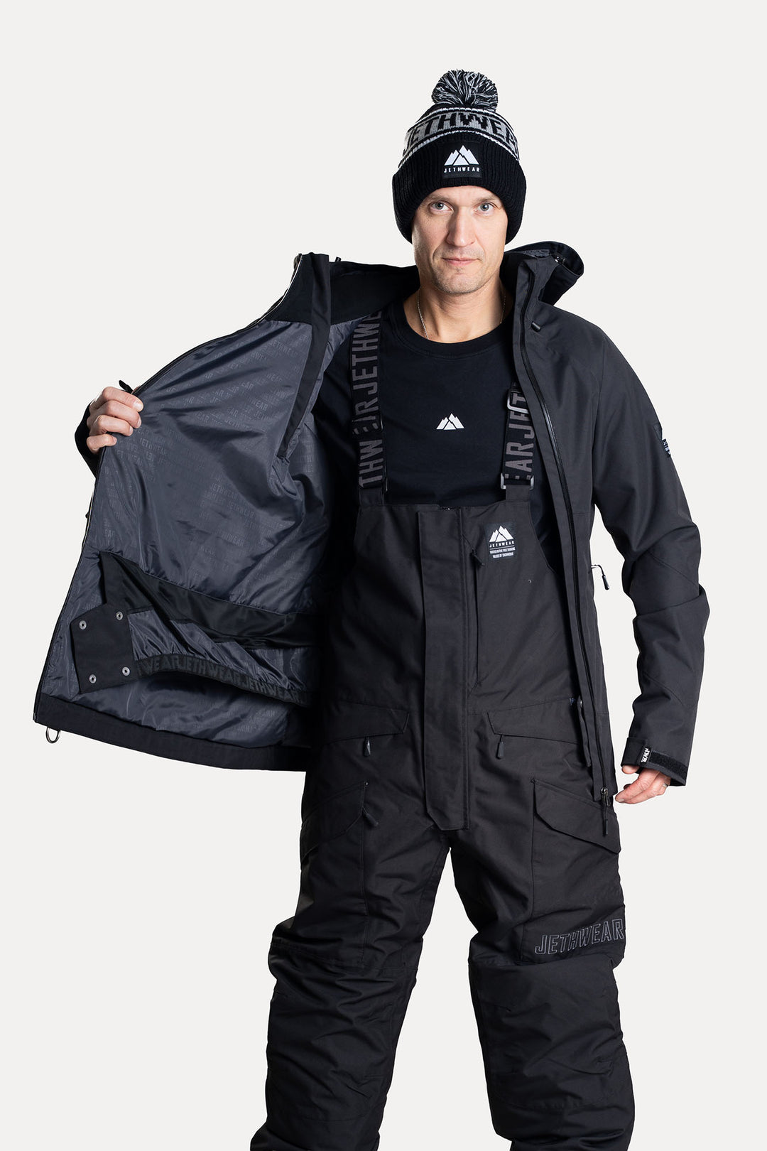 Jethwear Flight Anorak - Black/Iron