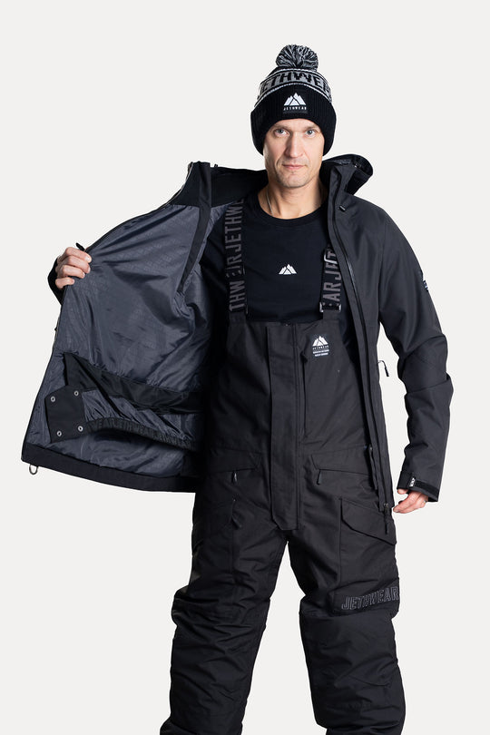 Jethwear Flight Anorak - Black/Iron