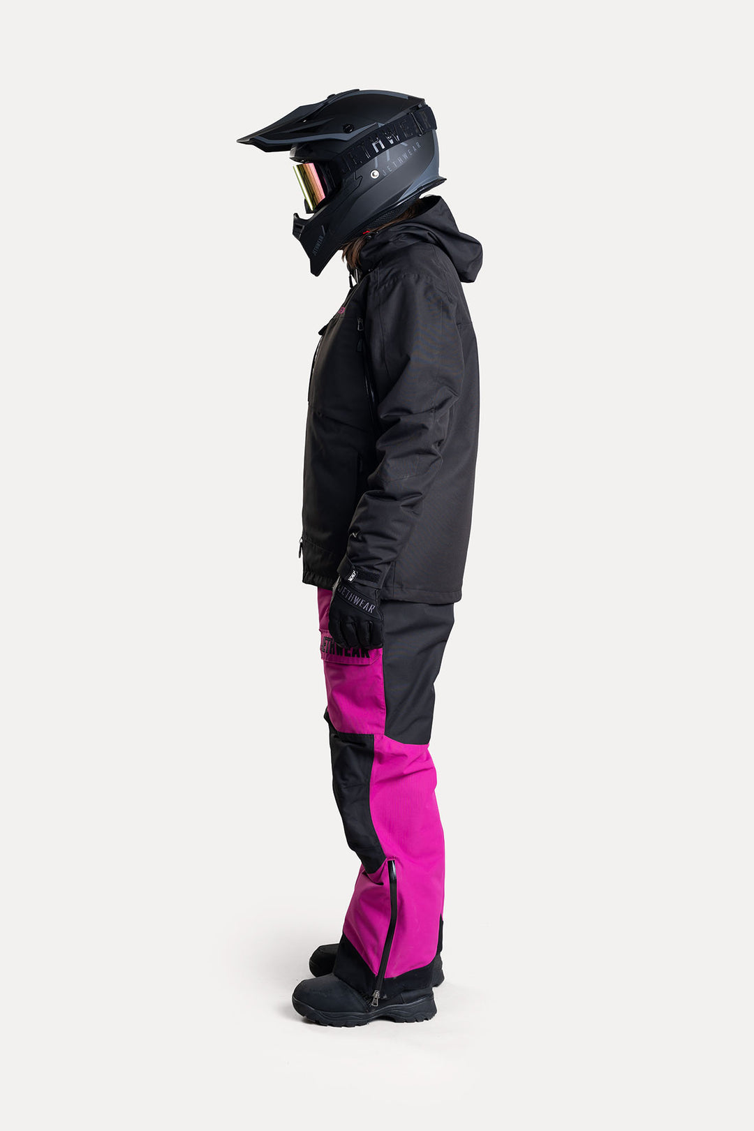 Jethwear Venture Jacket - Black/Flower S.A.F.E