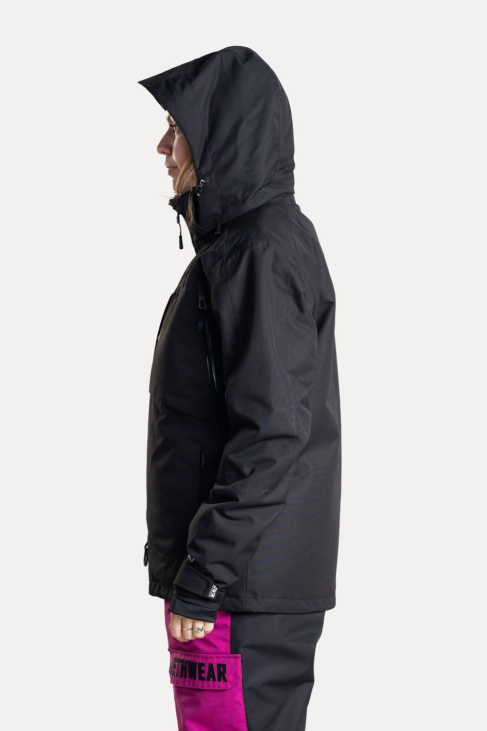 Jethwear Venture Jacket - Black/Flower S.A.F.E