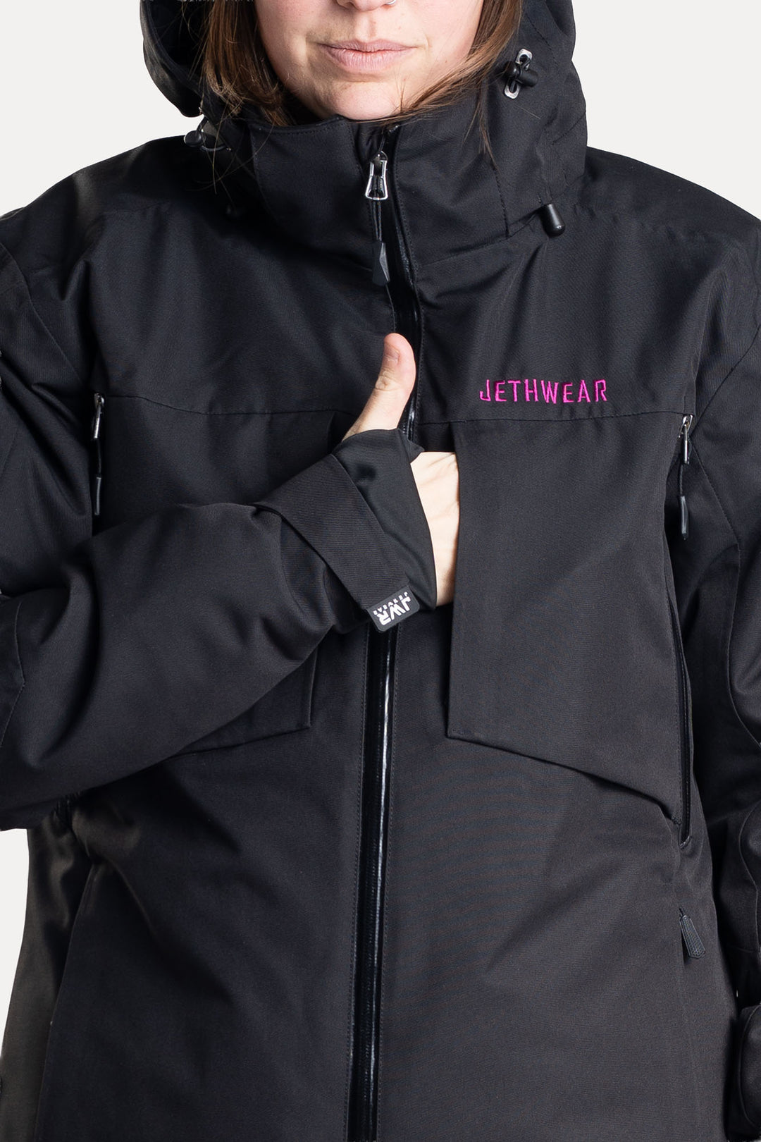 Jethwear Venture Jacket - Black/Flower S.A.F.E