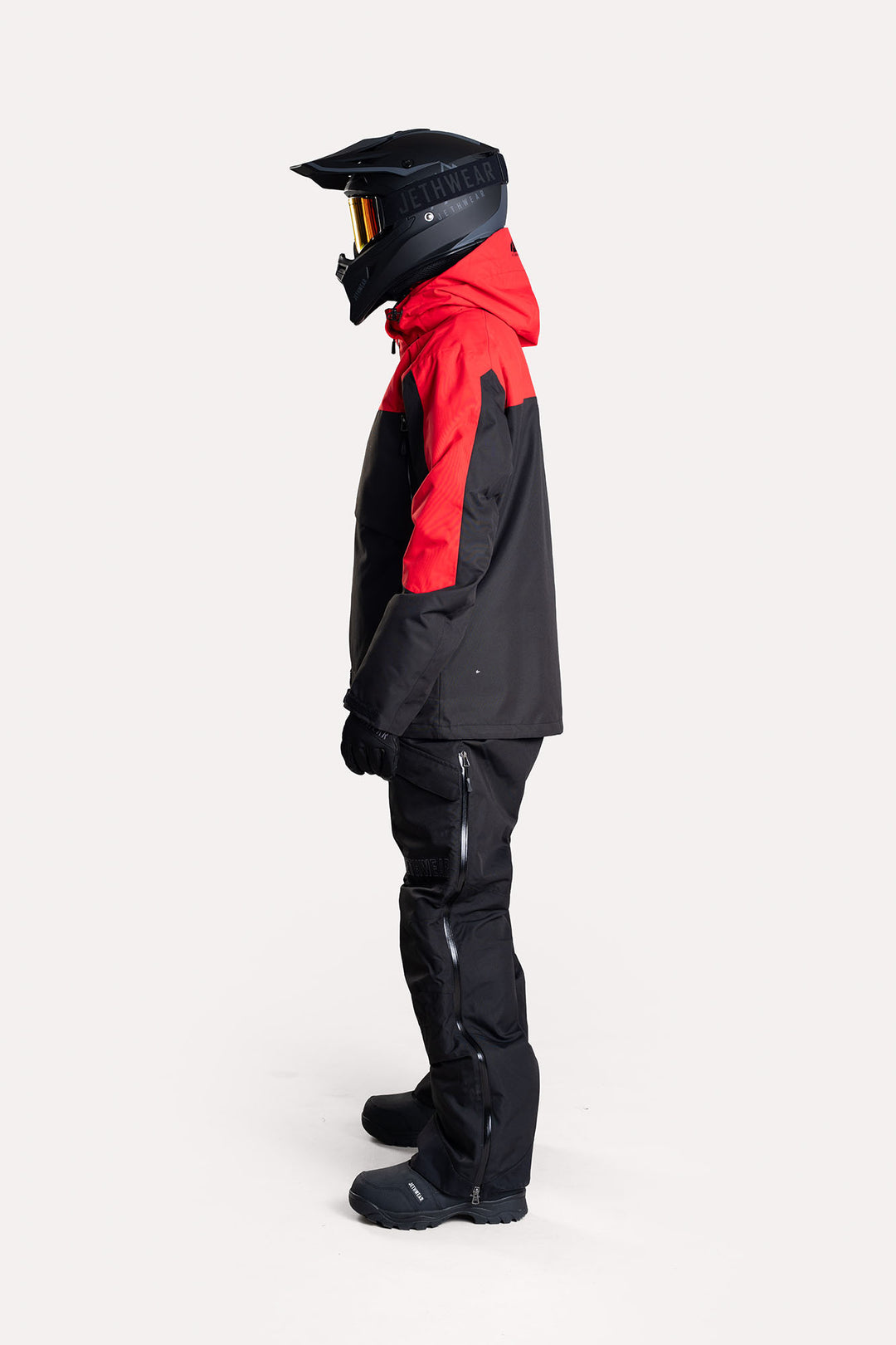 Jethwear Venture Jacket - Black/Red S.A.F.E