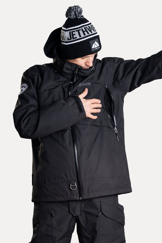 Jethwear Venture Jacket - Black/Iron S.A.F.E