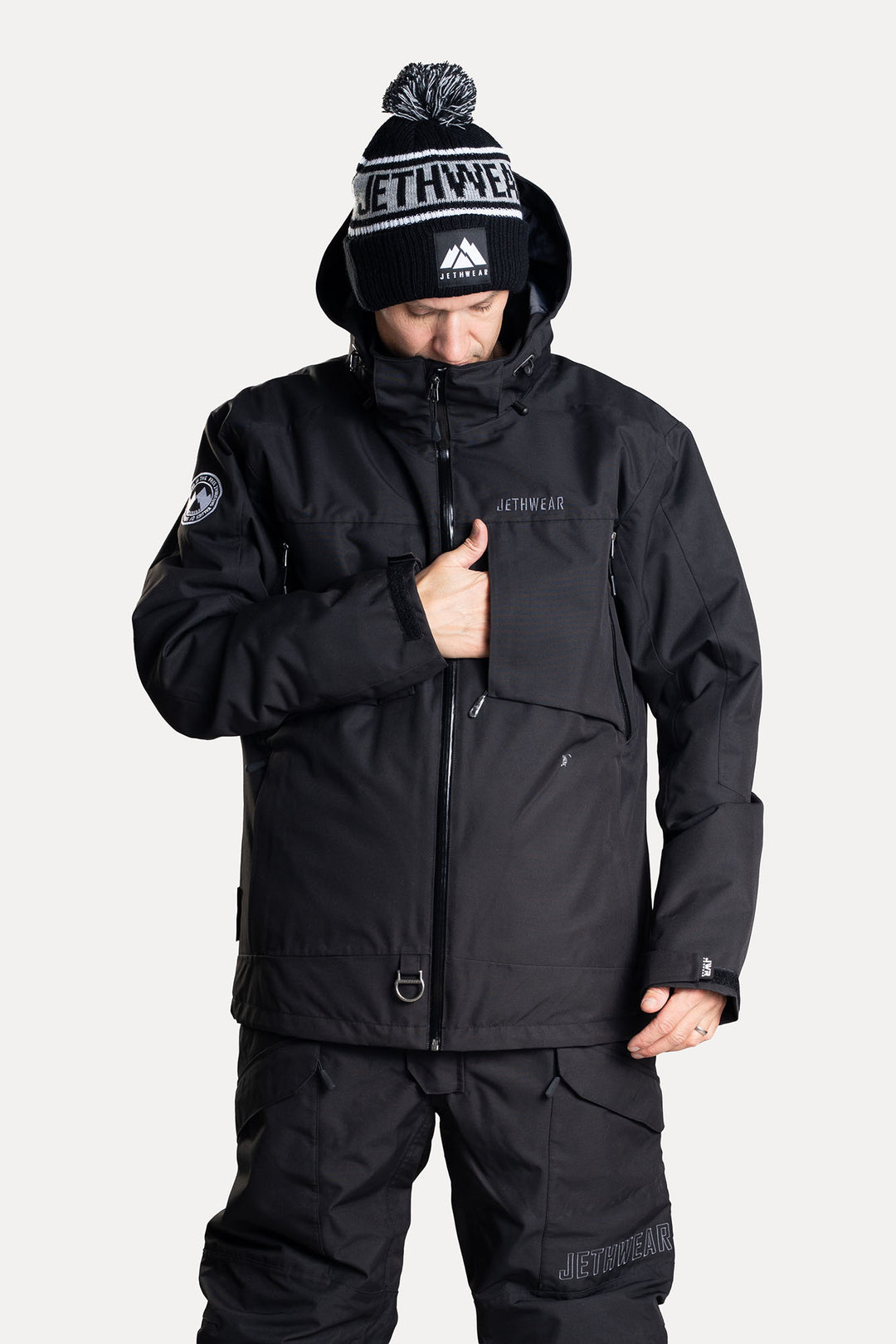 Jethwear Venture Jacket - Black/Iron S.A.F.E