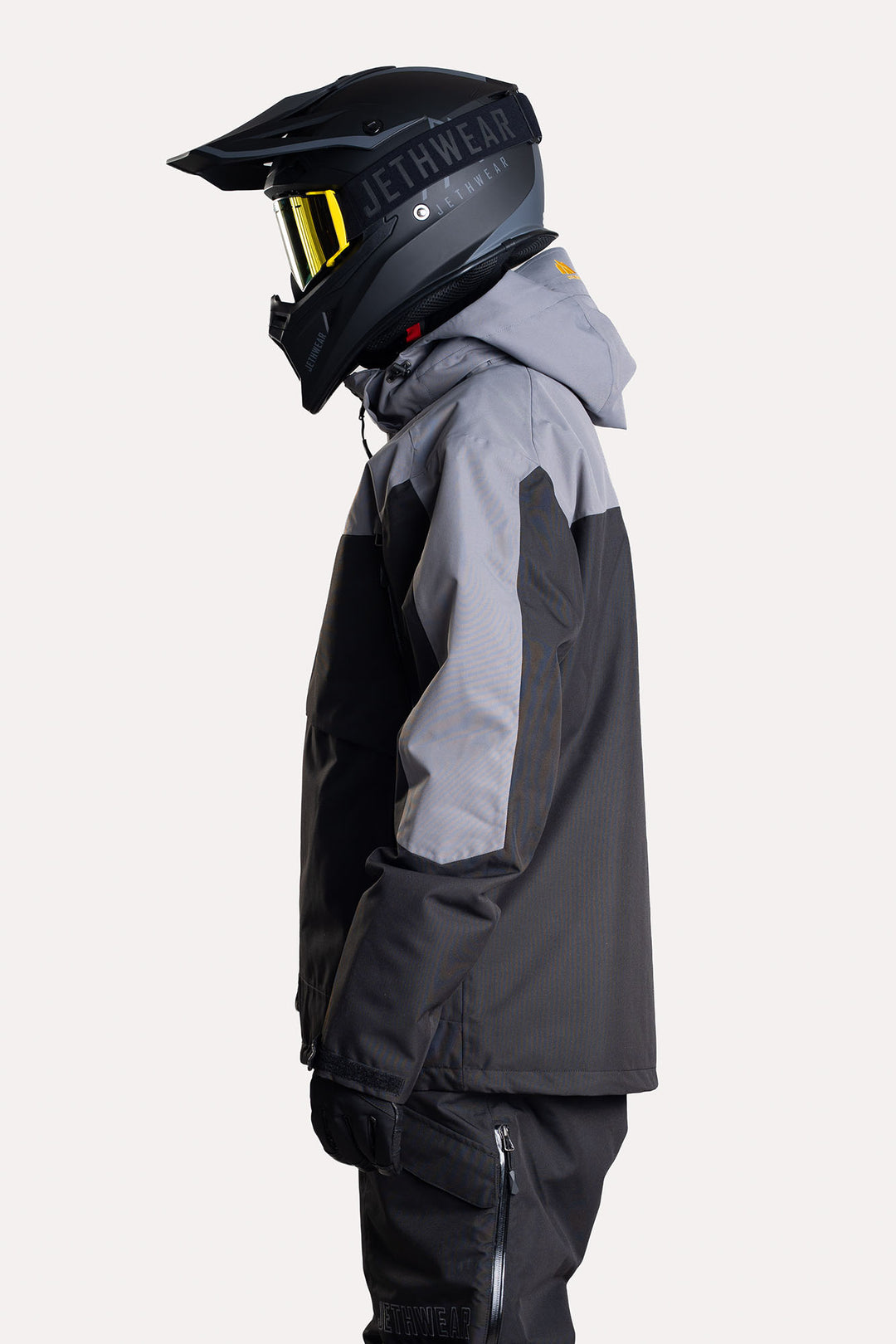 Jethwear Venture Jacket - Black/Grey/Yellow S.A.F.E